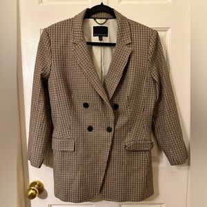 Banana Republic Plaid Blazer